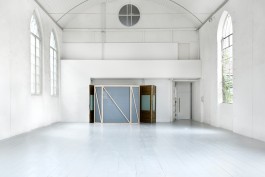 View of What is. a site specific installation by Alanna Lawley - Hotel Maria Kapel Artist in resident - Photo by Noortje Knulst 