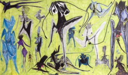 View of They Tried to Separate Us, 2019, Drawing – Alanna Lawley