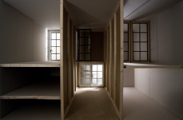 Alanna Lawley - Compartment Windows, photographic construction, 2005 