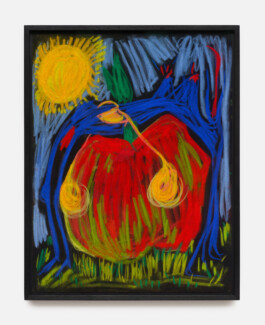 Shame's Backbender - 2025 - Chalk pastel drawing by Alanna Lawley 